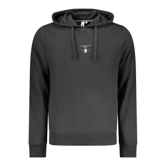 Blue Cotton Men's Hoodie