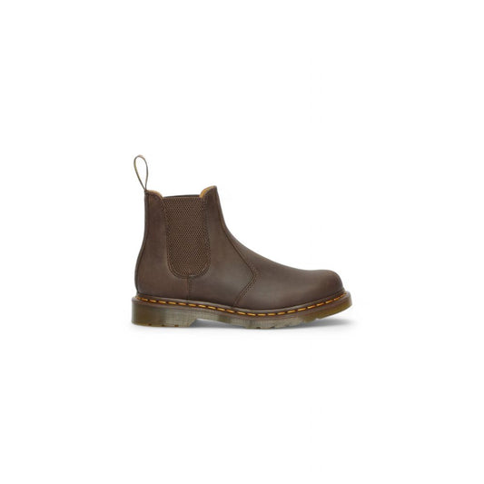 Brown Leather Ankle Boots