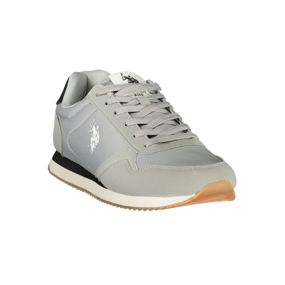 Gray Polyurethane Men's Sneaker