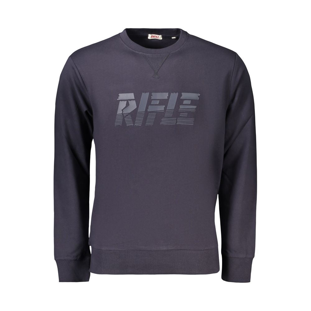 Blue Cotton Men's Sweatshirt