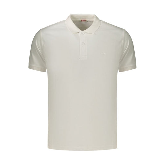 White Cotton Men's Polo Shirt