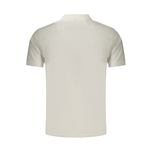 White Cotton Men's Polo Shirt