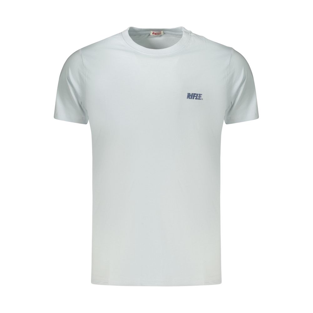 Light Blue Cotton Men's T-Shirt