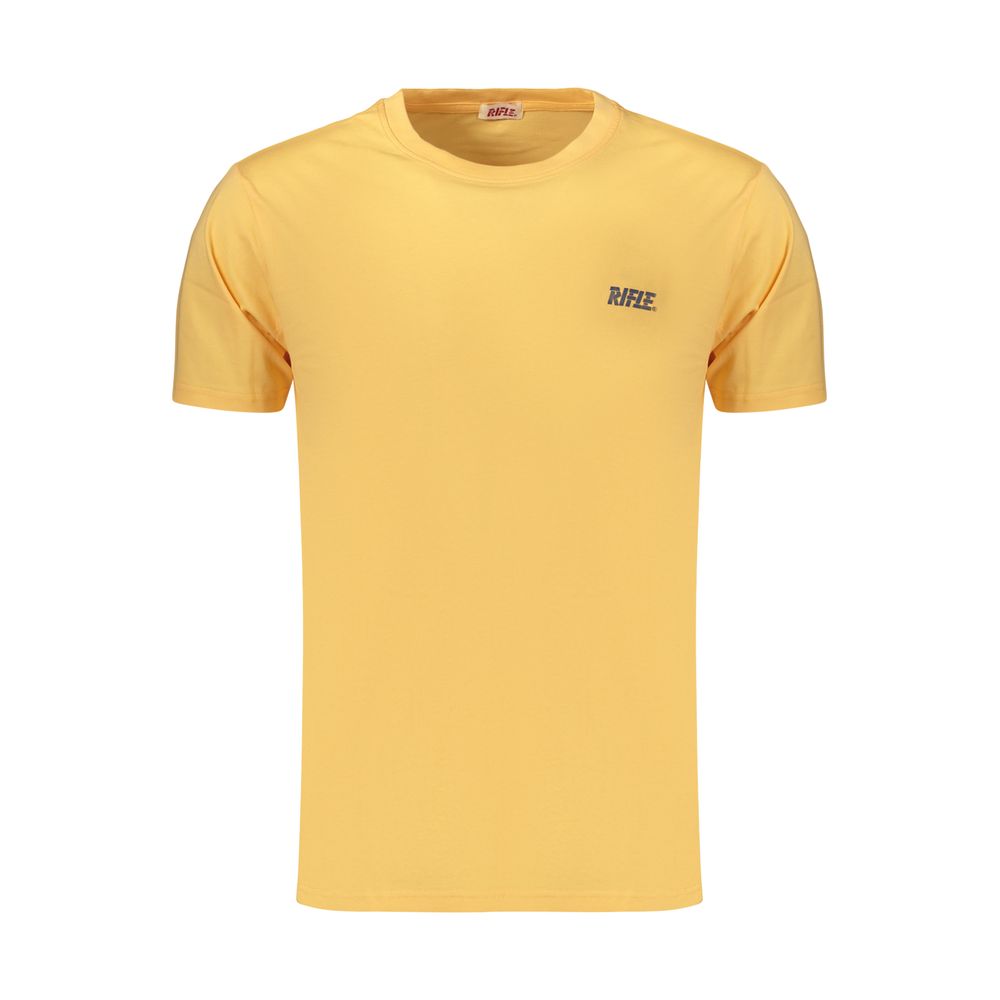 Orange Cotton Men's T-Shirt
