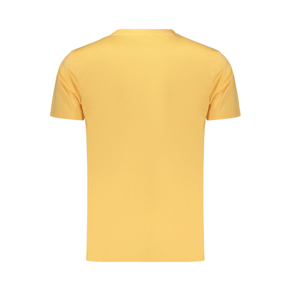 Orange Cotton Men's T-Shirt