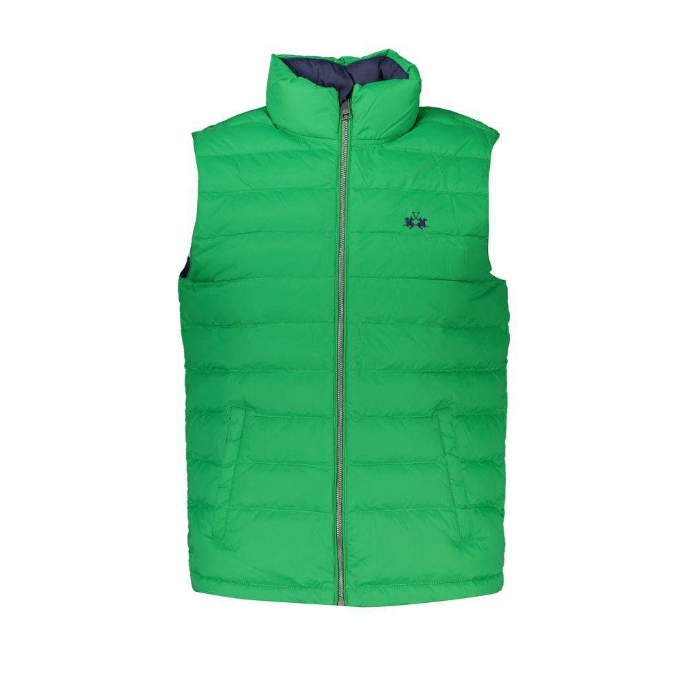 Verde Poliammide Men's Gilet