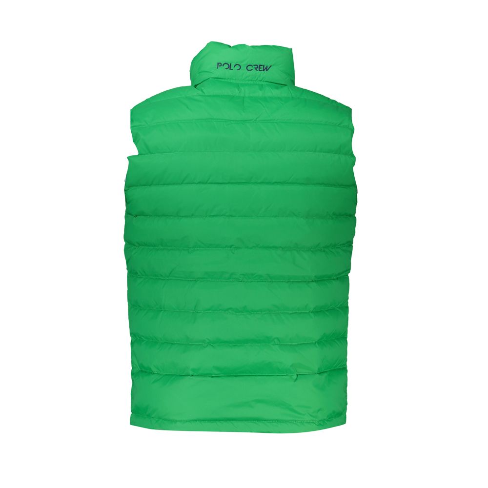 Verde Poliammide Men's Gilet