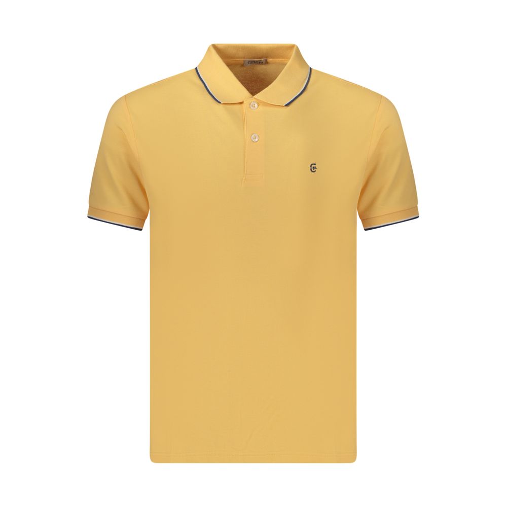 Orange Cotton Men's Polo Shirt