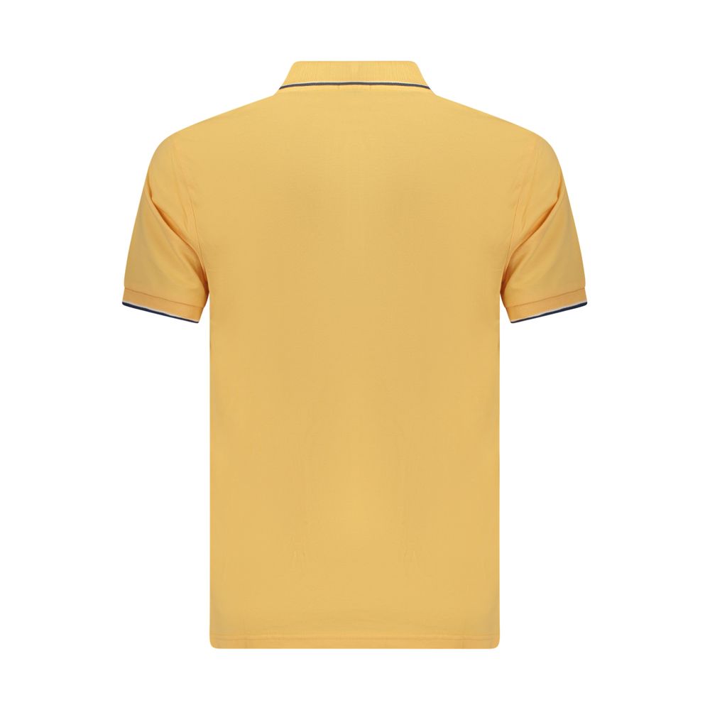Orange Cotton Men's Polo Shirt