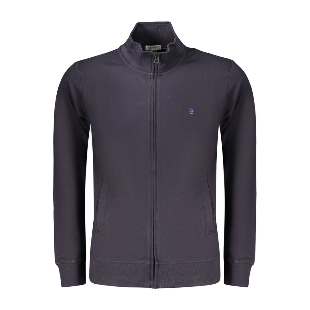 Blue Cotton Men's Sweatshirt