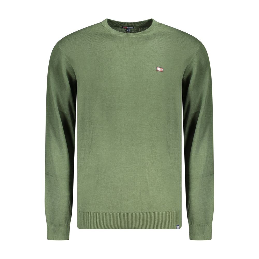 Green Cotton Men's Shirt