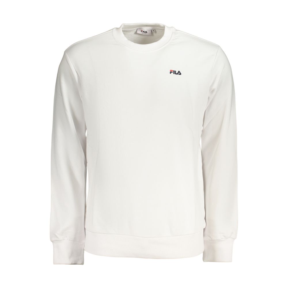 White Cotton Men's Sweatshirt