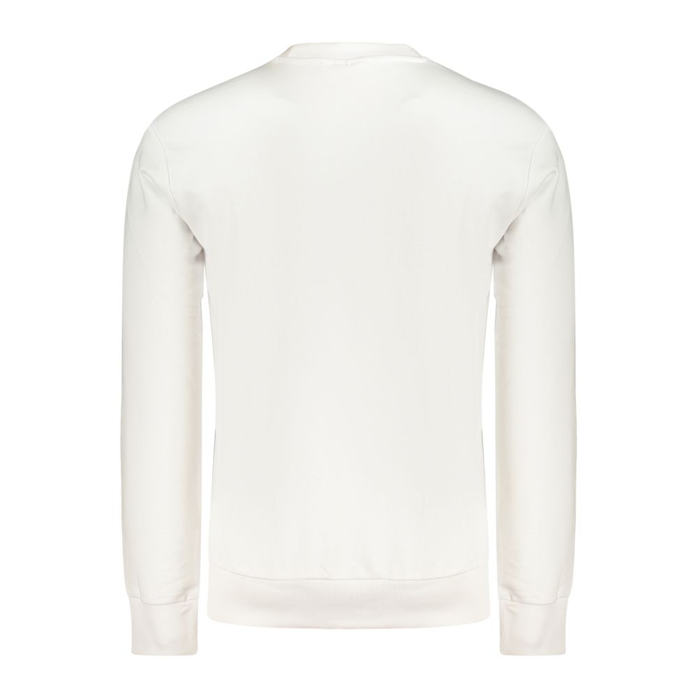 White Cotton Men's Sweatshirt