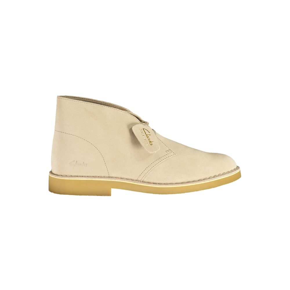 Beige Suede Men's Boot