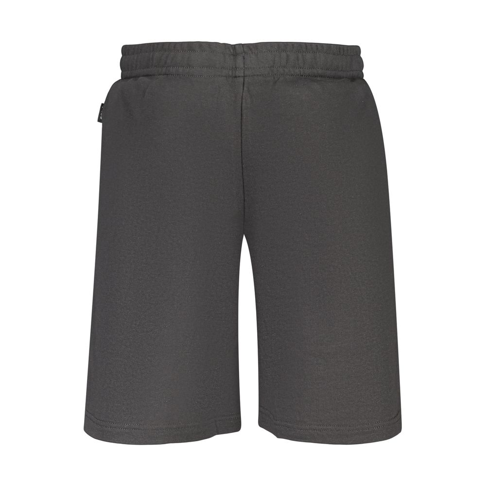 Black Cotton Men's Pants