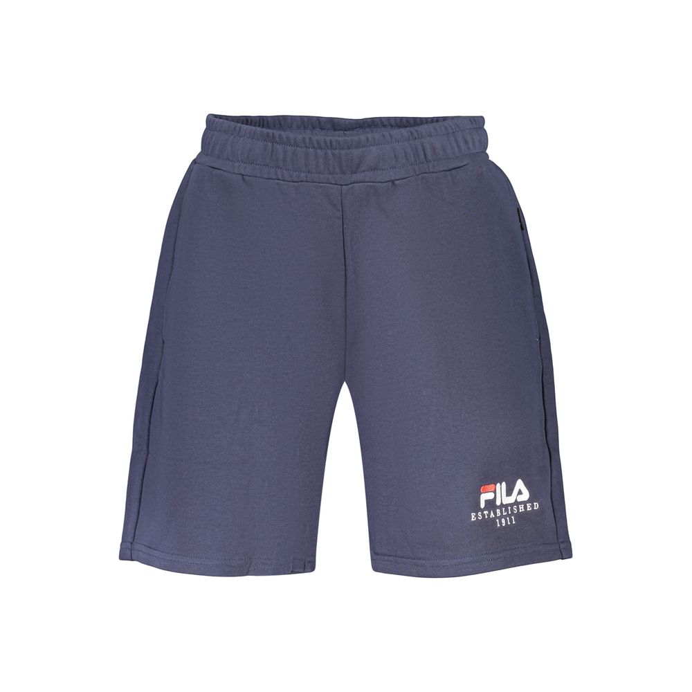 Blue Cotton Men's Pants
