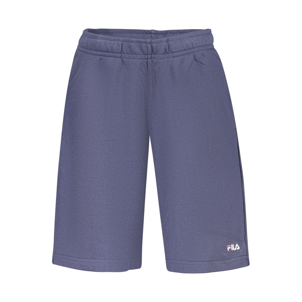 Blue Cotton Men's Pants