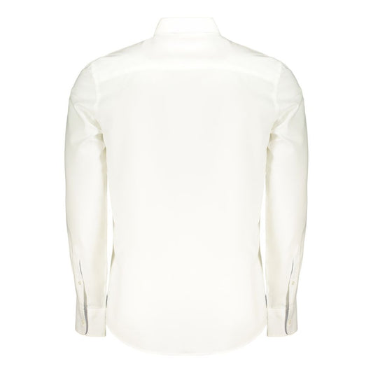White Cotton Men's Shirt