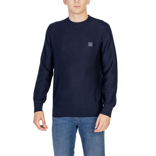 Blue Cotton Sweatshirt