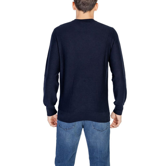Blue Cotton Sweatshirt