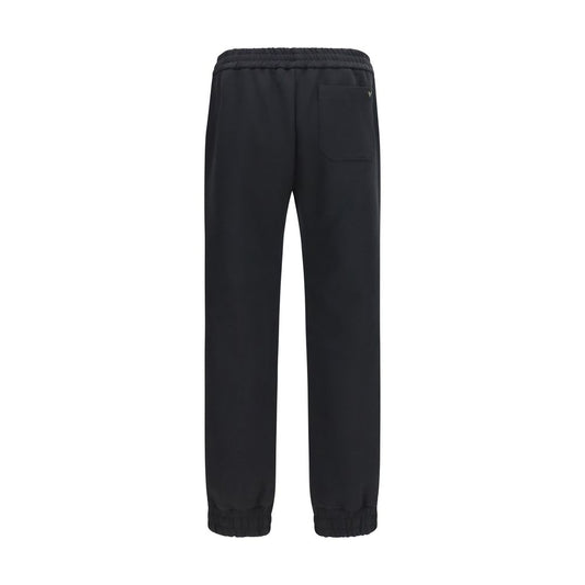 Black Cotton Joggers (Workout Pants)