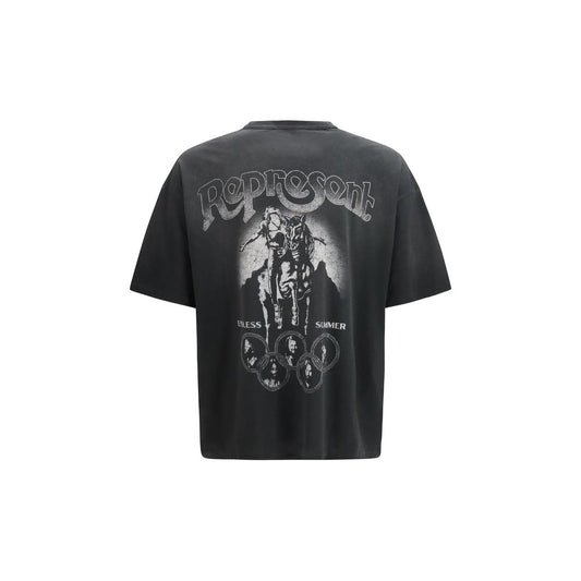 Gray Cotton T-Shirt