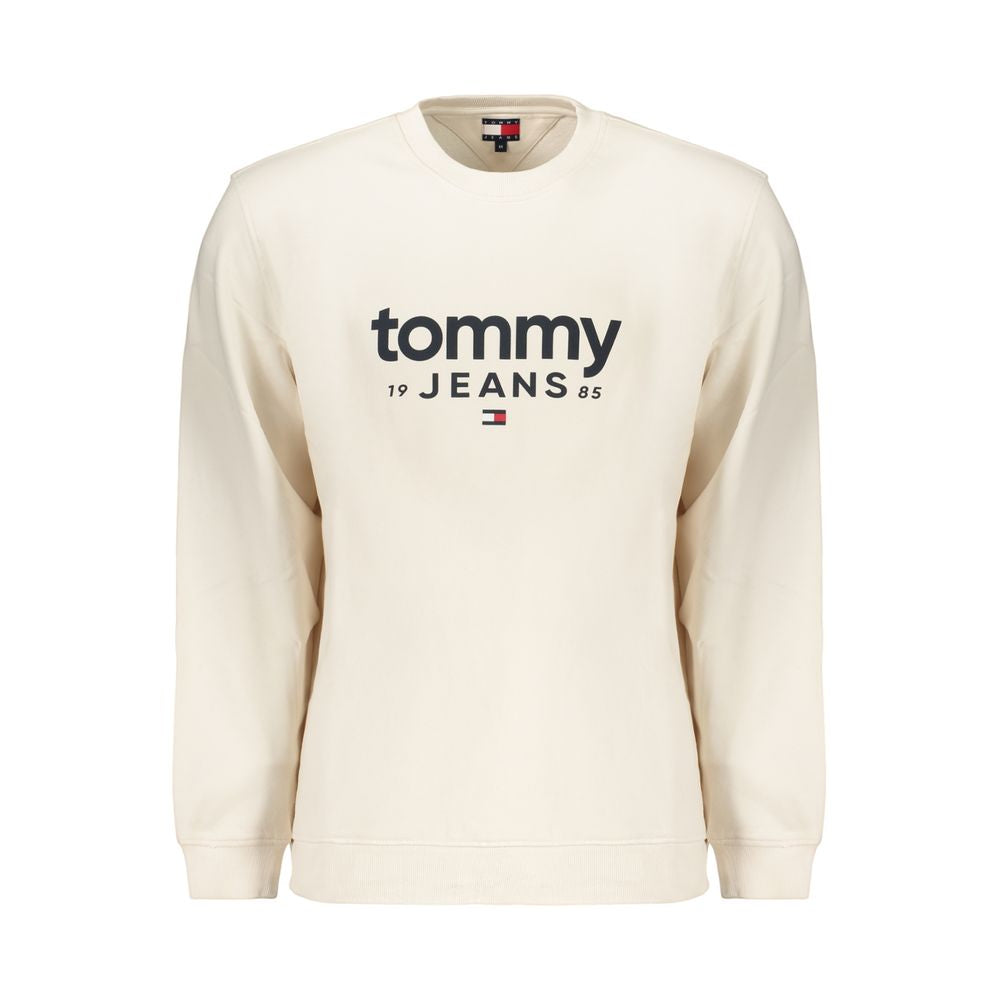 White Cotton Men's Sweatshirt