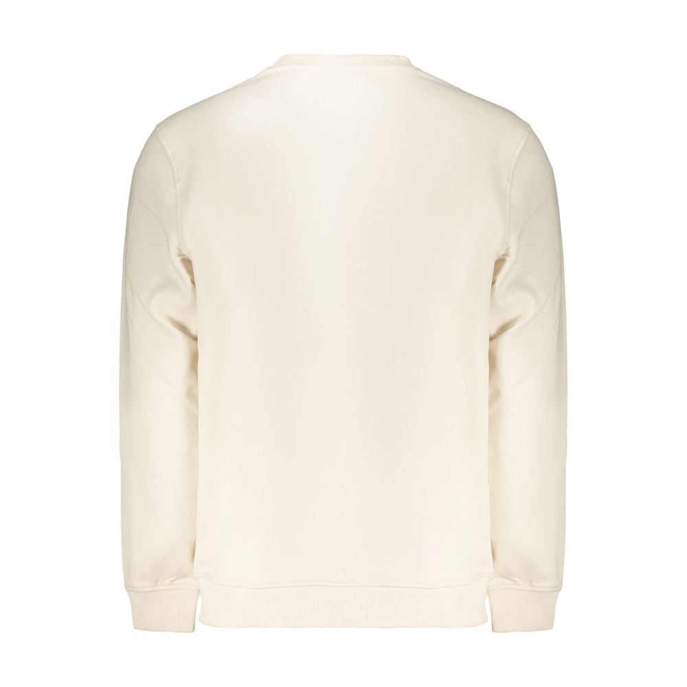 White Cotton Men's Sweatshirt