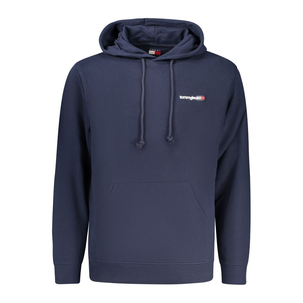 Blue Cotton Men's Sweatshirt