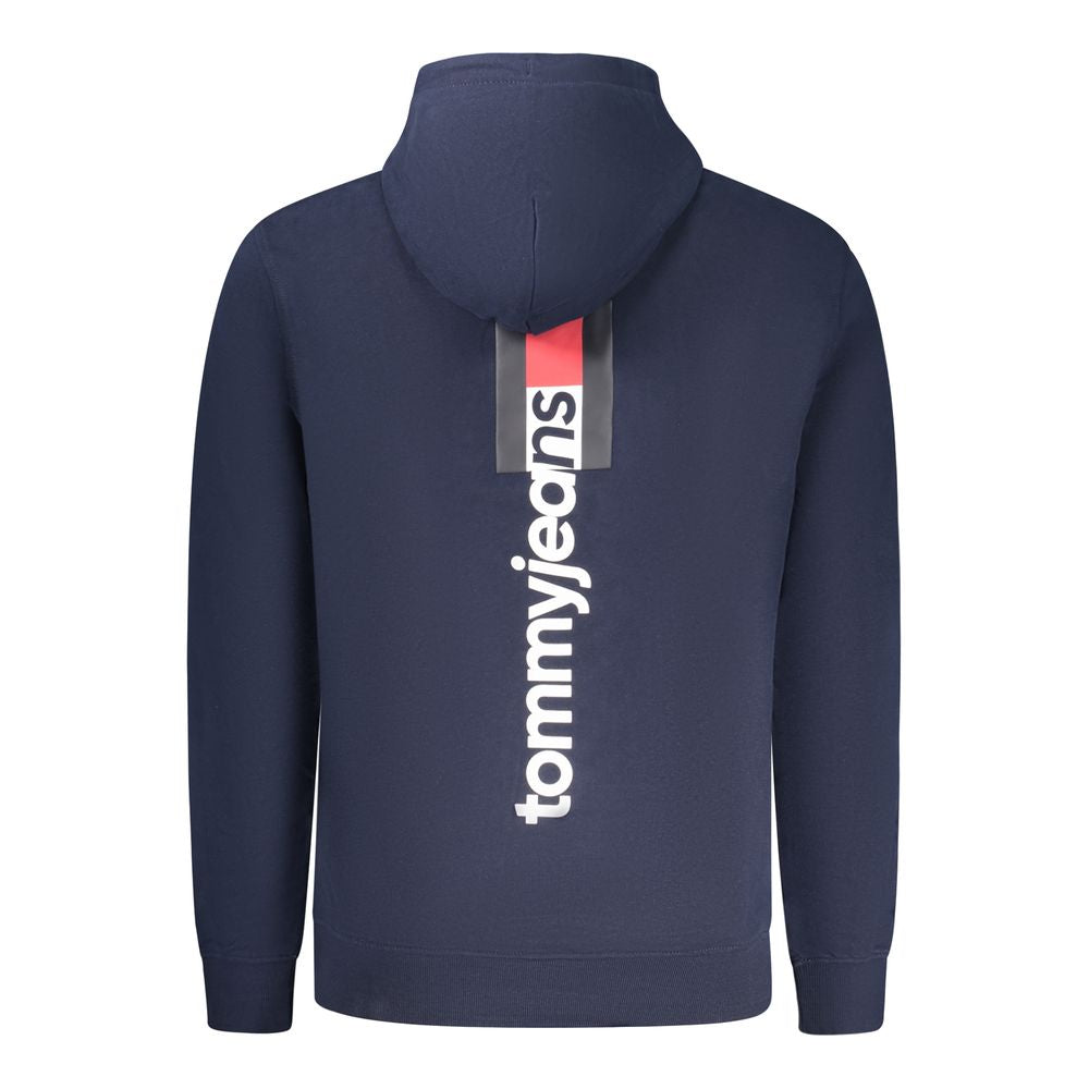 Blue Cotton Men's Sweatshirt