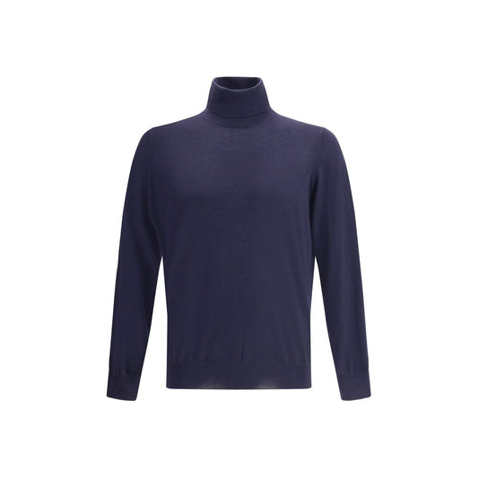 Blue Wool Oves Aries Turtleneck