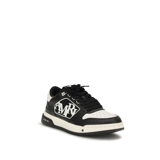 Black Calf Leather Bos Taurus Low Top Sneakers