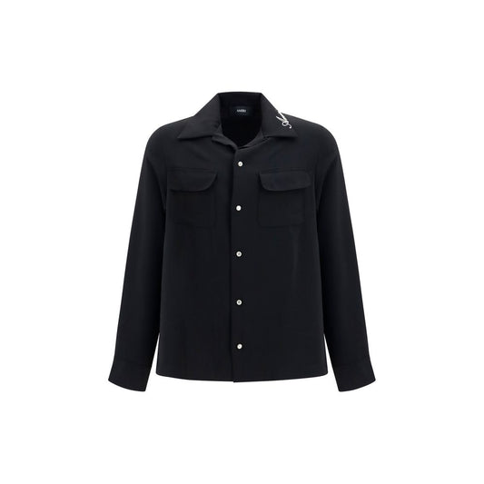 Black Polyester Shirt