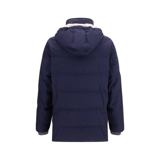 Blue Goose Down Shell Jacket