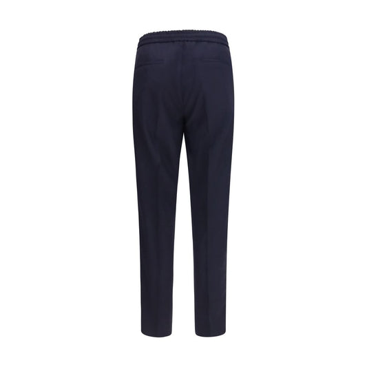 Blue Wool Oves Aries Casual Pants