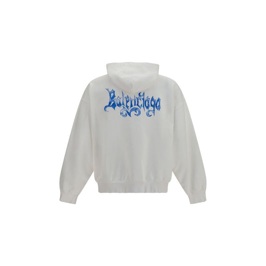 White Cotton Sweatshirt
