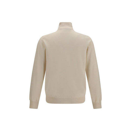 Beige Cashmere Turtleneck