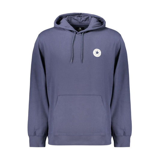 Blue Cotton Men's Sweatshirt
