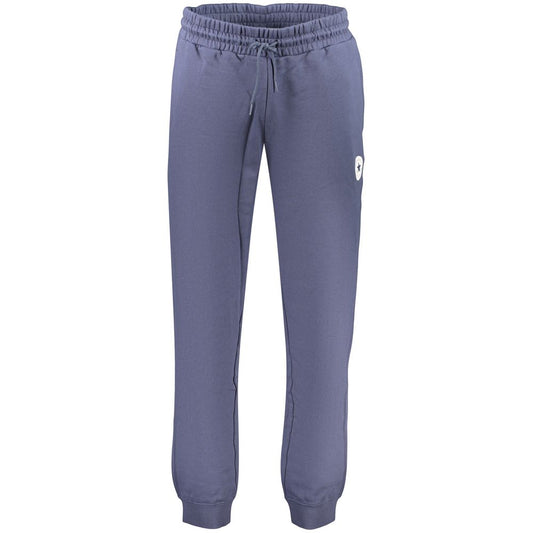 Blue Cotton Men's Trouser