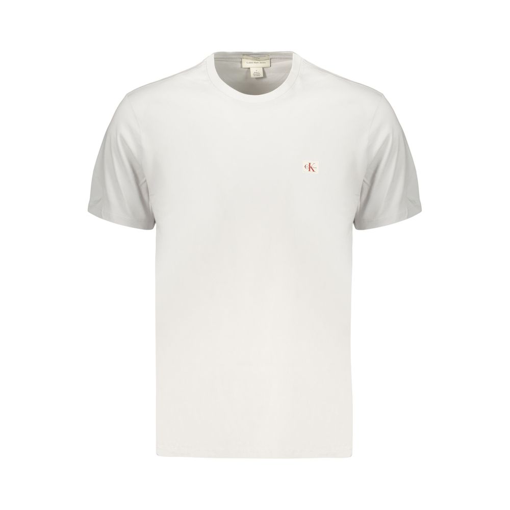 Gray Cotton Men's T-Shirt