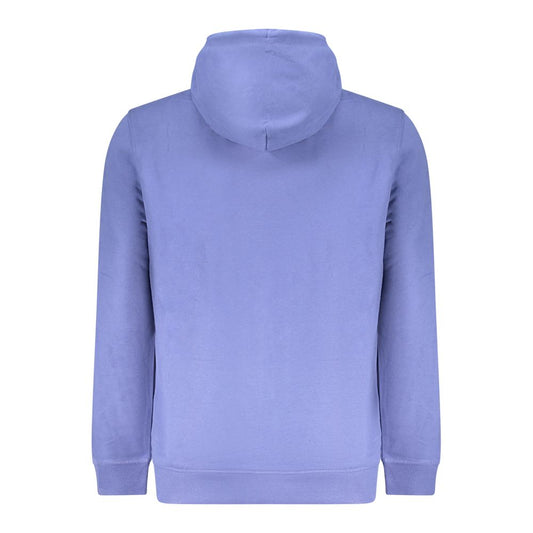 Blue Cotton Men's Sweatshirt