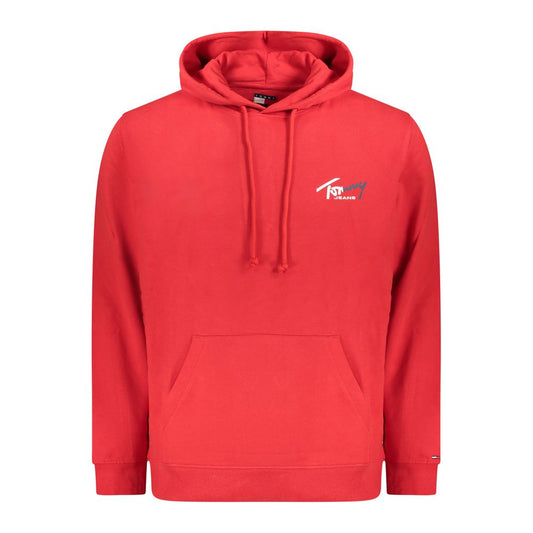 Red Cotton Men's Sweatshirt