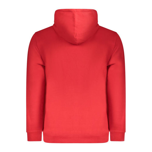Red Cotton Men's Sweatshirt