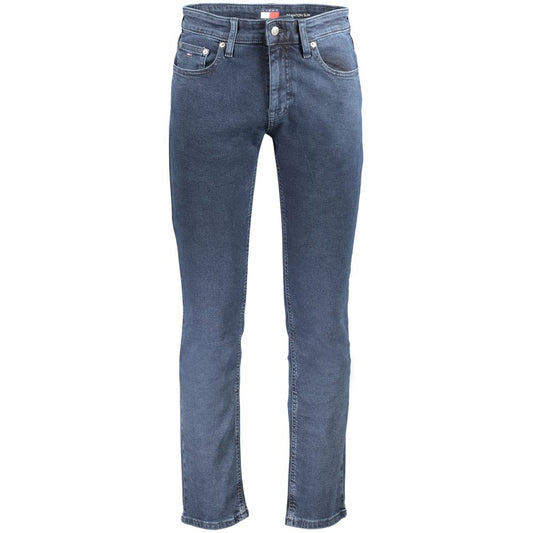 Blue Cotton Men's Jeans