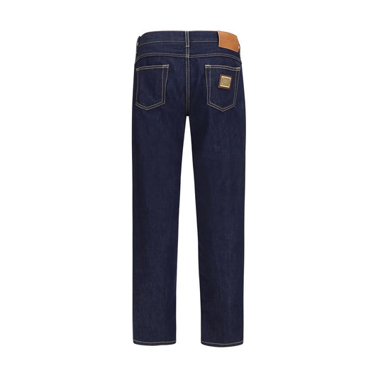 Blue Cotton Jeans Denim