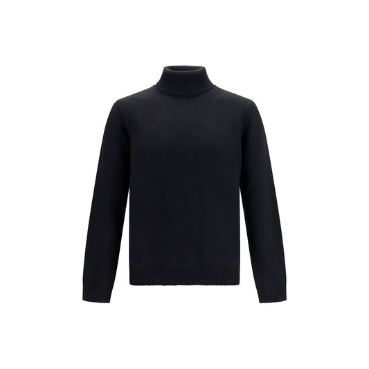 Black Wool Oves Aries Turtleneck