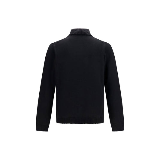 Black Wool Oves Aries Turtleneck
