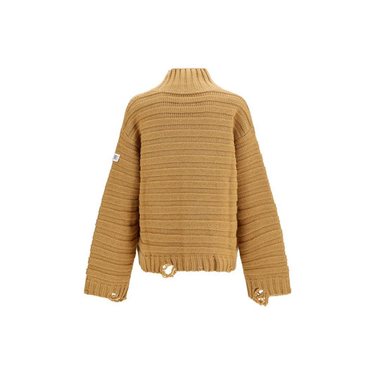 Beige Wool Oves Aries Turtleneck