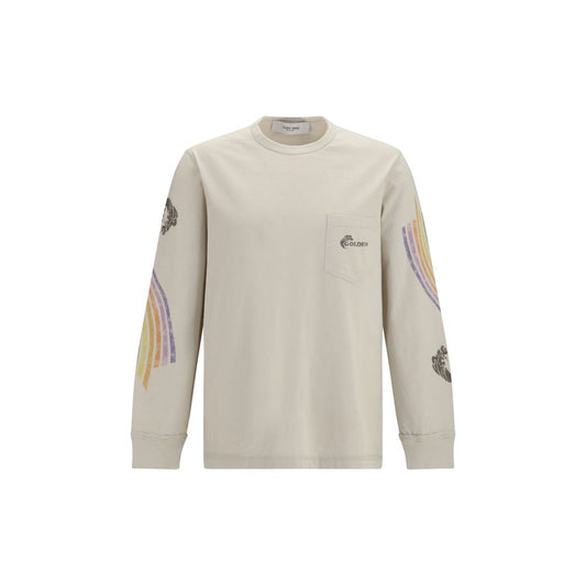 Beige Cotton Sweatshirt