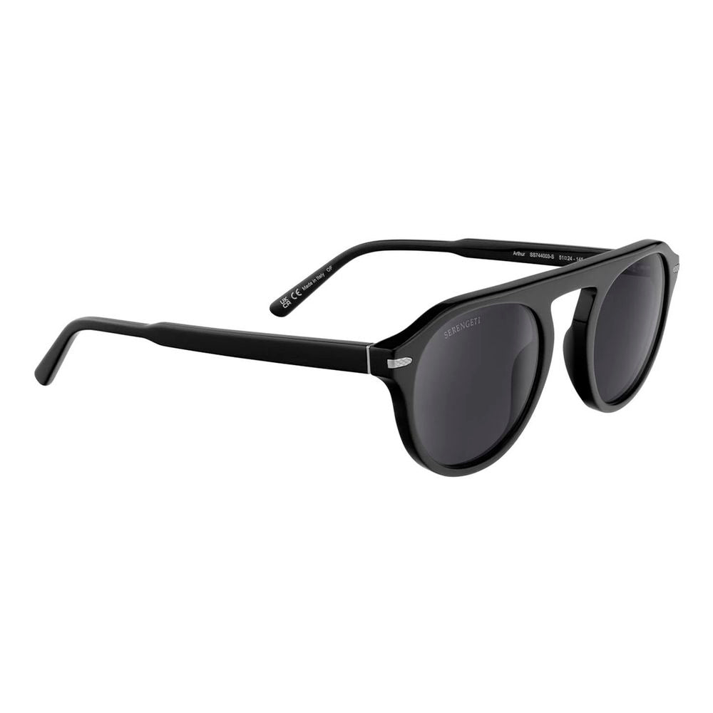 Gray Resin Sunglasses